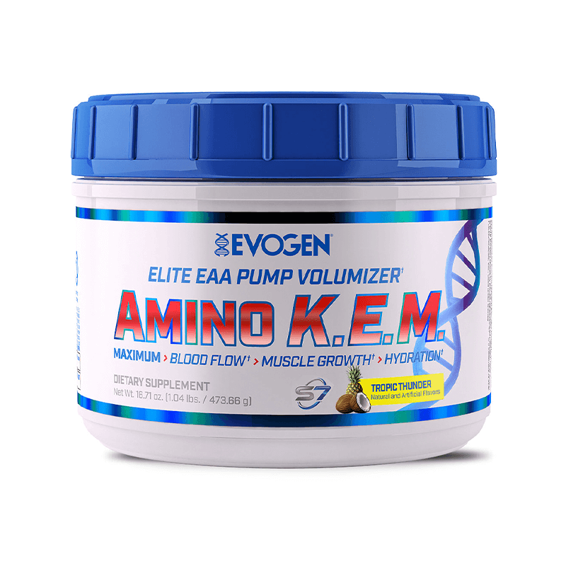 Complex aminoacizi EAA și BCAA Evogen Amino K.E.M