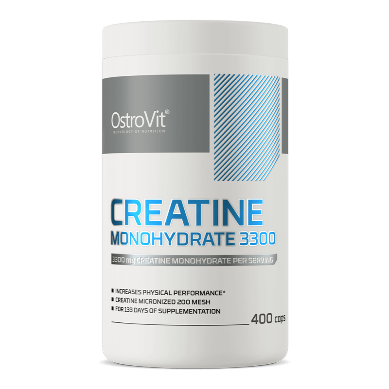 Creatină monohidrat OstroVit Creatine 3300 400 caps