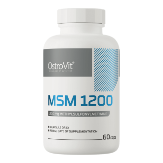 Metilsulfonilmetan OstroVit MSM 1200mg 60 capsules