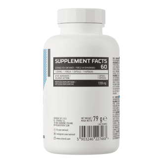 Metilsulfonilmetan OstroVit MSM 1200mg 60 capsules