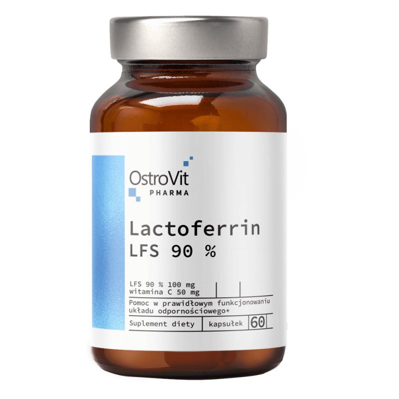 Lactoferina OstroVit Pharma Lactoferrin LFS 90% 60 caps