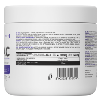 N-Acetil Cisteina OstroVit NAC 200g natural
