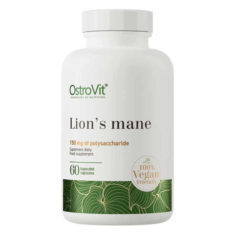 Coama Leului OstroVit Lion's Mane VEGE 60 capsules