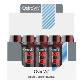 Cutie 20 Shoturi OstroVit Pre-Workout Shot 80ml
