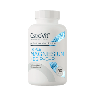 OstroVit Triple Magnesium + B6 P-5-P 90 capsule
