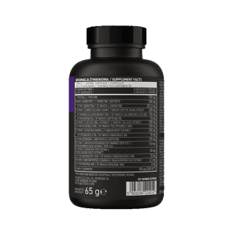Arzător de Grăsimi OstroVit Fat Burner Extreme 90 capsule valori nutritionale