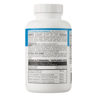 OstroVit Glucozamină + MSM + Condroitină 90 tablete