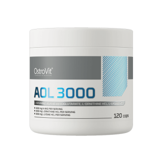 Arginină, Ornitină, Lizină 1000mg OstroVit AOL - 120 capsule