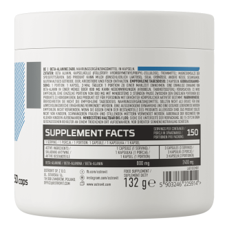 OstroVit Beta Alanină 2400 150 capsule