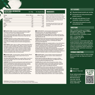 Vivo Vegan Protein - Proteine Vegetale 900g