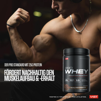 VAST PRO Whey Proteina din Zer Premium 900g