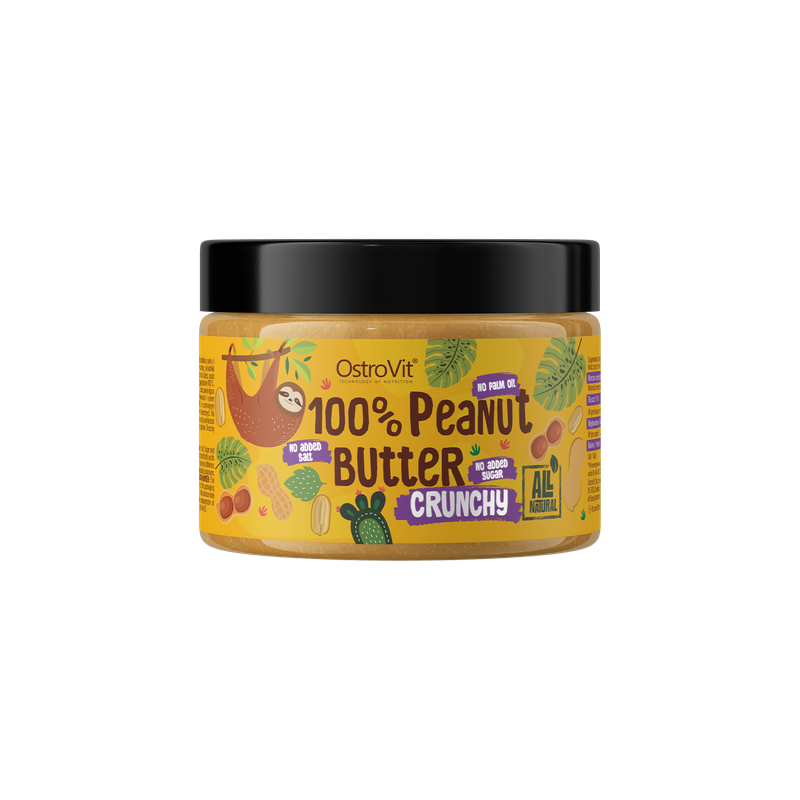 Unt de Arahide OstroVit Peanut Butter 100% 500g
