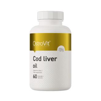 Ulei din Ficat de Cod OstroVit Cod Liver Oil 60 capsule