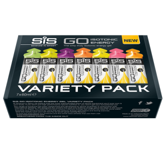 SiS GO Isotonic Energy Gel VARIETY PACK 7 x 60ml 2
