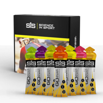 Gel Energizant SiS GO Isotonic Energy Gel VARIETY PACK 7 x 60ml