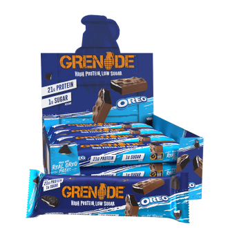 Cutie 12 Batoane Proteice Grenade Protein Bar 60g OREO
