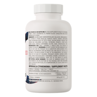 OstroVit Vitamina K2 200 Natto MK-7 90 tablete