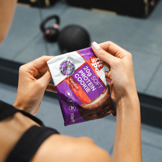 Prajitura proteica FitSpo Protein Cookie 70g - Diverse arome