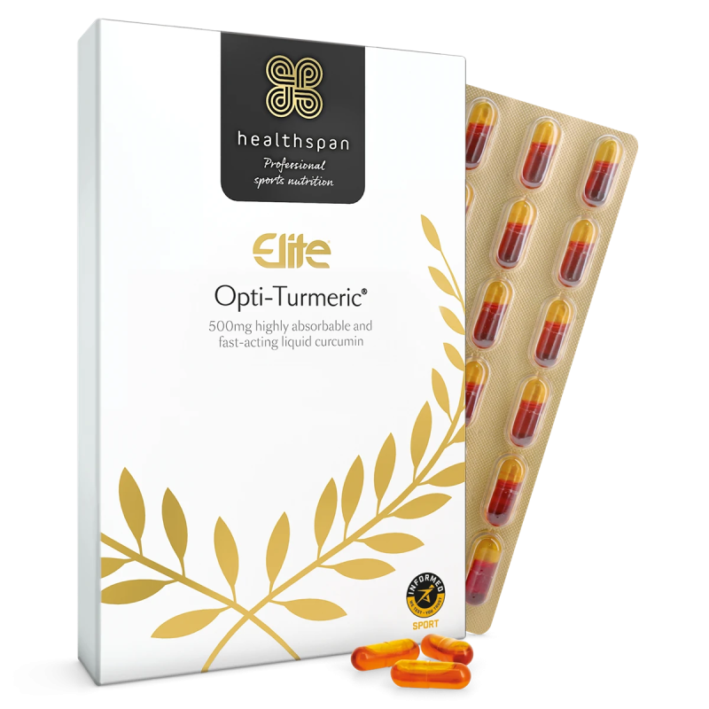 Curcumină Lichidă Healthspan Elite Opti‑Turmeric 120 capsule