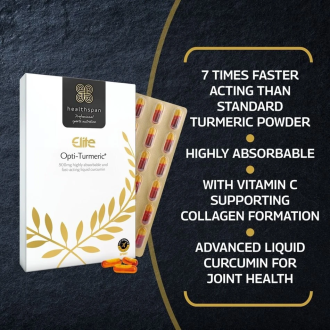 Curcumină Lichidă Healthspan Elite Opti‑Turmeric 120 capsule