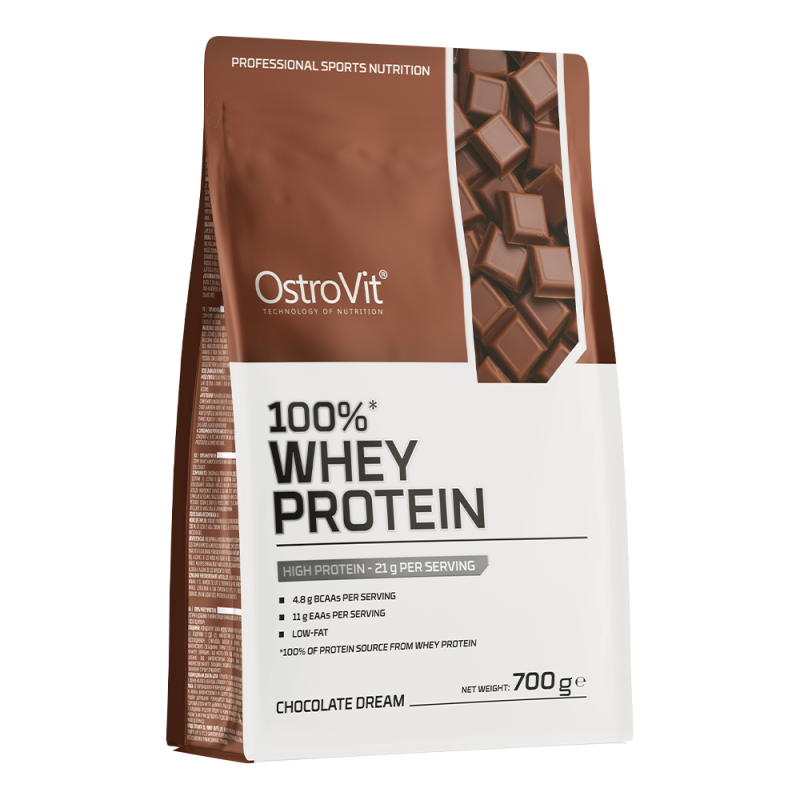 Proteină din Zer OstroVit 100% Whey Protein 700g Chocolate