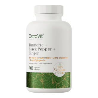 OstroVit Turmeric + Black Pepper + Ginger VEGE 90 capsule