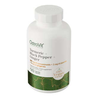 OstroVit Turmeric + Black Pepper + Ginger VEGE 90 capsule