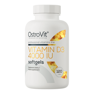 OstroVit Vitamina D3 4000 UI 120 capsule moi