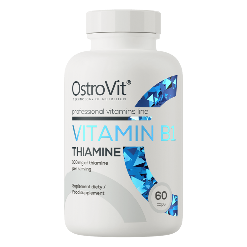 OstroVit Vitamina B1 Tiamina 100mg 60 capsule