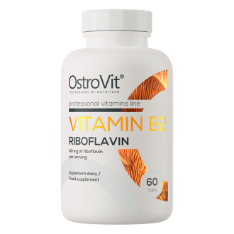 OstroVit Vitamina B2 Riboflavina 40mg 60 capsule