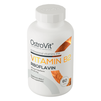 OstroVit Vitamina B2 Riboflavina 40mg 60 capsule