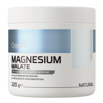Malat de Magneziu OstroVit Magnesium Malate 120g - diverse arome