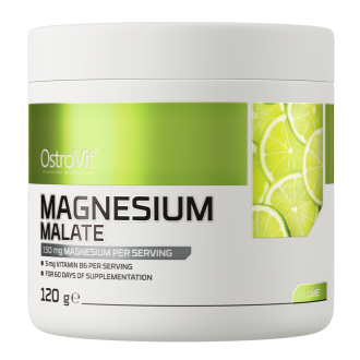 Malat de Magneziu OstroVit Magnesium Malate 120g - diverse arome