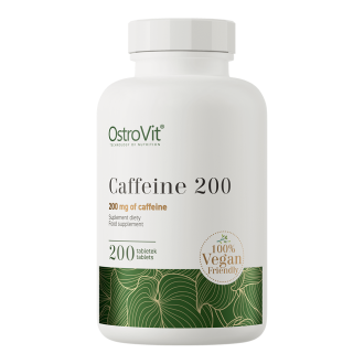 Cafeină OstroVit Caffeine 200mg 200 tablete