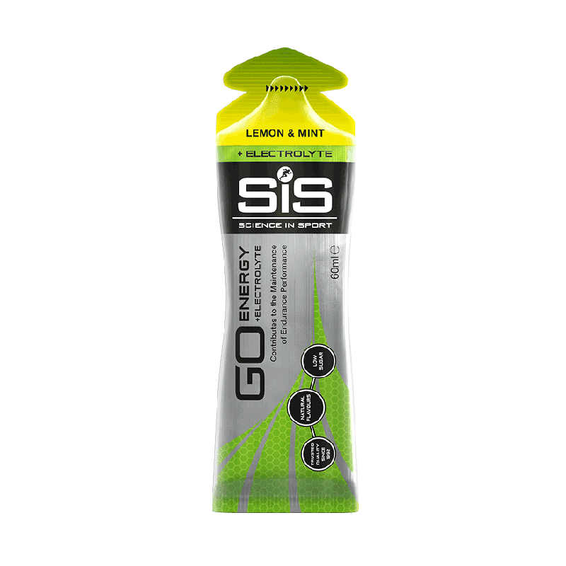Gel Energizant SiS Go Energy + Electrolyte Gel Lemon & Mint 60ml