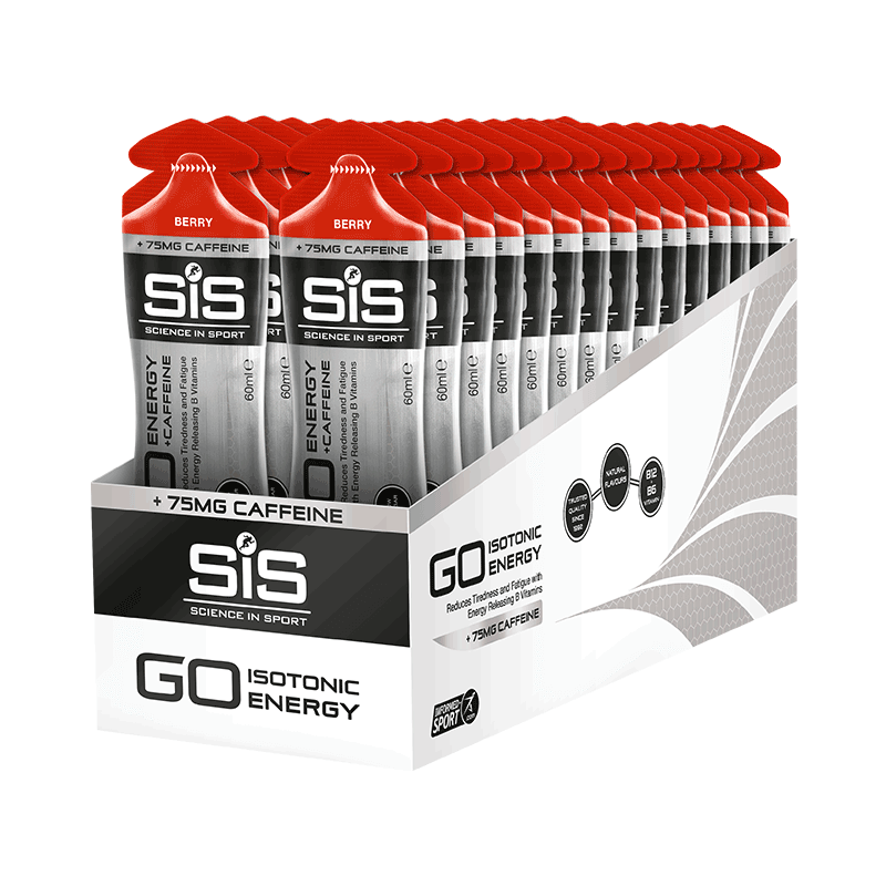 Cutie 30 Geluri SiS Go Energy + Caffeine Gel Berry 60ml