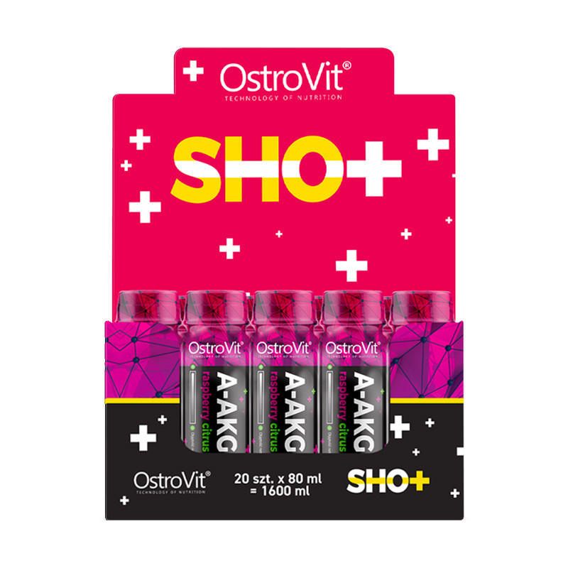 Cutie 20 Shoturi Arginină OstroVit A-AKG Shot 80ml