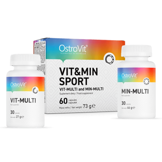 Multivitamine și Multiminerale OstroVit Vit&Min SPORT 60 capsule